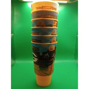 Green Bay Packers NFL, Limited 2014 Players Cups, 3D Motion, Kwik Trip, Set Of 6